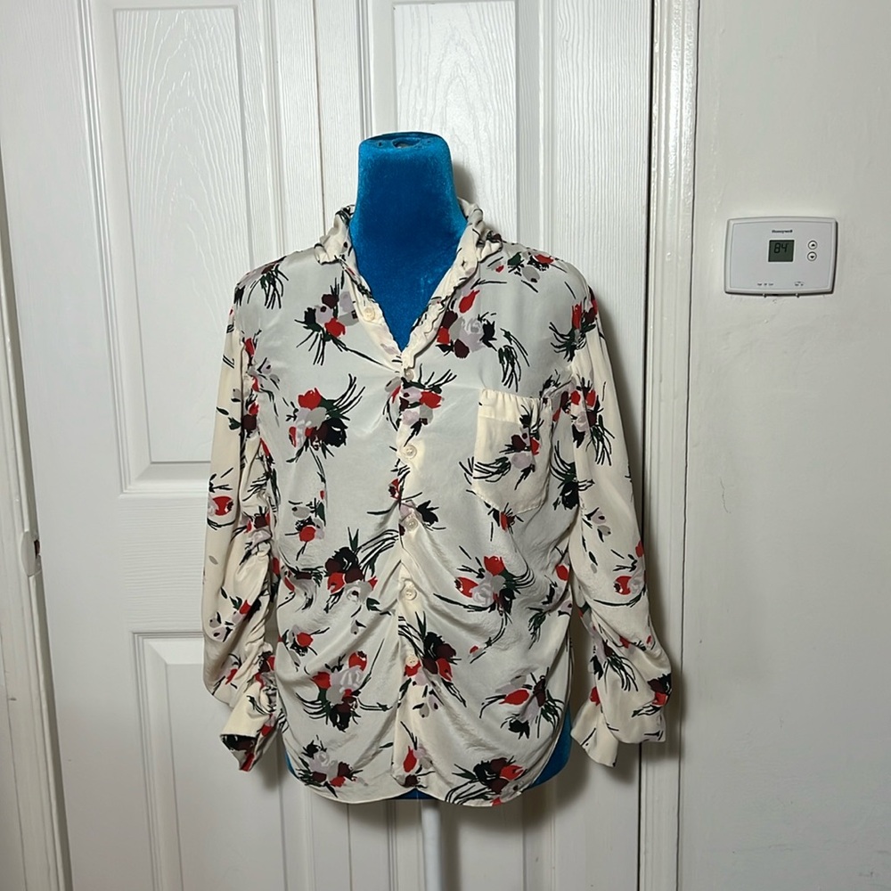 MARNI Italy Floral Blouse 38